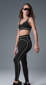 Alo Yoga Heart Throb Set Airbrush Bra & Leggings S Photo 0
