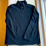 Patagonia Synchilla Women’s 1/4 Zip Black Fleece Pullover size L Photo 0