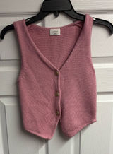 Wilfred Aritzia Signet Sweater Vest 100 % Cotton Size XS Photo 0