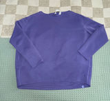 NWOT Lululemon Back in Action Long-Sleeve Shirt *Pique Dark Lavender size 2 Photo 0
