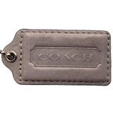 2.5" COACH Fob Bag Charm Hang tag Hangtag Photo 0