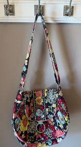 The Vera Bradley Multicolor Paisley Quilted Shoulder Bag Photo 0