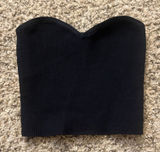 Aritzia Babaton Sculpt Knit Sweetheart Tube Top in Black Size Women’s XS Photo 0