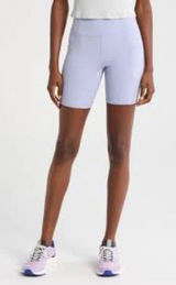 Free People Movement Never Better Pocket Bike‎ Shorts Lavender Size X-Small NWT Photo 0
