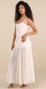 Lulus White Dress Photo 0