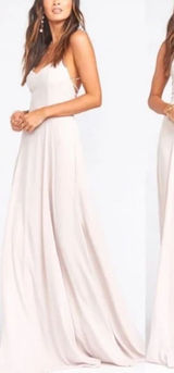 Show Me Your Mumu Godshaw Goddess Gown - Size‎ L - Show Me The Ring Crisp - NWT Photo 0