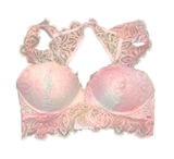 PINK VICTORIAS SECRET padded bra size medium Photo 0