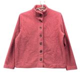 LL Bean Sherpa Fleece‎ Jacket Nantucket Red Large Photo 0
