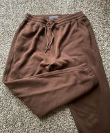Brown Abercrombie Sweatpants Photo 0