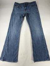 Y2K Gap Low Rise Flare Jeans Women’s 6 Ankle Light Wash Stretch Denim Photo 0