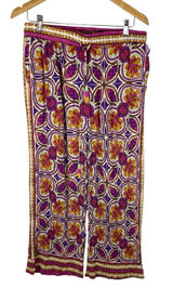 Emerson Rose‎ Women Multicolor Casual Pants Size M Boho Beaded Retro Casual Photo 0