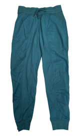 Lululemon Dance Studio Jogger Women 6 Teal Excellent Textured Activewear Photo 0