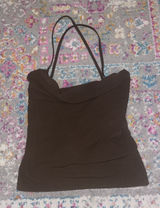 Brown Cow Neck Top Photo 0