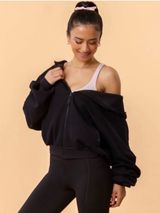 NWT! Blogilates Target X - Women's Marshmallow Full Zip Hooded Sweatshirt Size M Photo 0