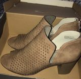 Heeled Booties Brown Size 10 Photo 0