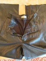 ZARA Leather Faux Pants Photo 0