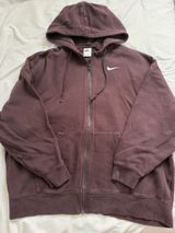 Nike Brown Zip-Up Hoodie Photo 0