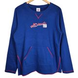 NFL For Her‎ New York Giants Blue Sweatshirt Womens Large DV73 SDHF Pocket Photo 0