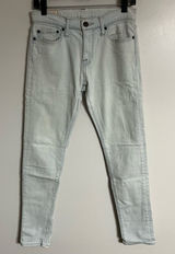 Women's Abercrombie & Fitch‎ Super Skinny Size 28 X 30 White Denim Jeans Photo 0