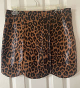 Main strip faux leopard skirt, Size M, $18, B53 Photo 0