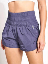 Free People Movement Purple The Way Home Shorts Medium Women Photo 0