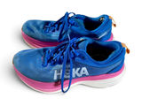 HOKA Bondi 8 Women’s Size 8 Coastal Sky Blue Pink Running Shoes 1127952 Photo 0