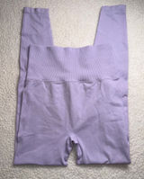 PINK Victoria's Secret Seamless High-Waist Lilac Leggings Photo 0
