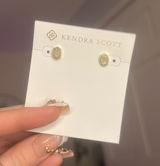 Kendra Scott Mini Ellie Gold Stud Earrings Photo 0