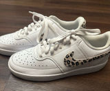 Nike Court Vision Low Cheetah Print Sneakers Photo 0