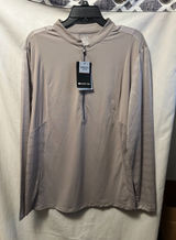 NWT Ariat Tek Womans Breathe 1/4 Zip Base Layer In Zinc Size XXL Photo 0