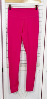 Aerie Mid Rise Ankle Length Leggings Bright Berry Pink XS Photo 0