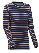 KARI TRAA Sjølvsagt Long sleeve multi color women’s top‎ size large Photo 0