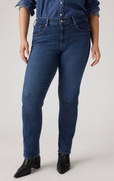 Levi's 505 Classic Straight Mid‎ Rise Jeans Blue Women's Sz 10 W30 L28 Photo 0