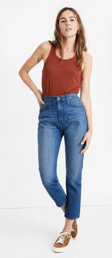 Madewell The Momjean High Waisted Denim Jeans Size‎ 26 Style AA585 Photo 0