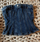Denim Tube Top H&M Photo 0