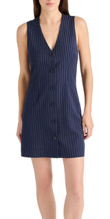 Steve Madden Pinstripe Dress Photo 0
