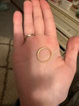 Gold band ring from Craig Husar Designs Size 7 Photo 0