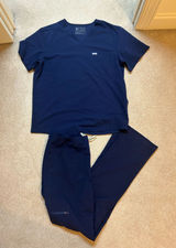 FIGS Scrubs Set Navy Blue Photo 0