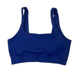 NUX Navy Blue‎ Sports Bra Stretch Activewear Athleisure Large Photo 0
