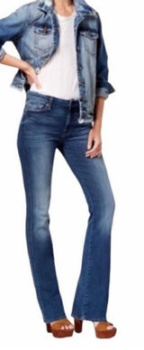 7 for All Mankind Low Rise Boot Cut Jeans 24 X 32 Photo 0