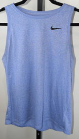 Nike Dri-Fit Blue Heather Athletic Tank Top Size Medium Sleeveless Photo 0
