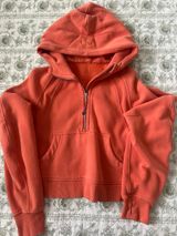 Orange Lululemon Scuba Half-Zip XS-S Photo 0