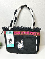Susie Stern NWT ‎ Cowbunnies Shoulder Bag Fringe Photo 0
