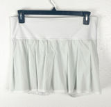JOY LAB White Pleated Back Waist Zip Pocket Skirt XL Tennis Fishing Golf Neutral Photo 0