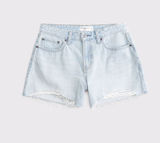 Curve Love Abercrombie Low Rise Baggy Shorts Photo 0