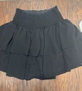 Shein Skirt Black Photo 0