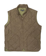 J Crew Mercantile Quilted Vest Olive Green Diamond Stitch Utility Gorp Preppy Photo 0