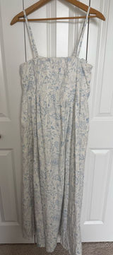 Jetty detachable strap midi dress empire waist floral dress M Photo 0