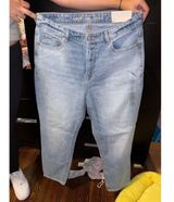 American Eagle Mom Jeans Size 12R Photo 0