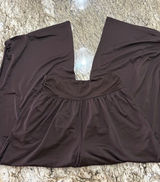 Offline by Aerie The Hugger Go With The Flow Super Wide Leg Pant With Slit Photo 0